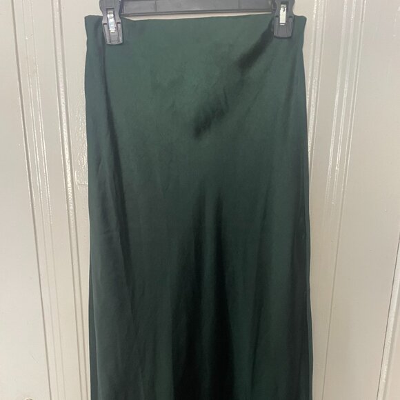 Madewell Satin Maxi Slip Skirt - Picture 1 of 3